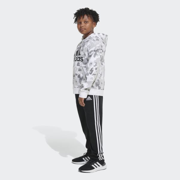 Sweat à Capuche Camo Allover Print (taille Allongée) Blanc Adidas