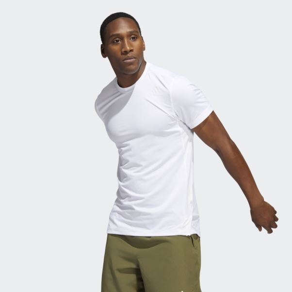 Tee Shirt Adidas Aeromotion Blanc