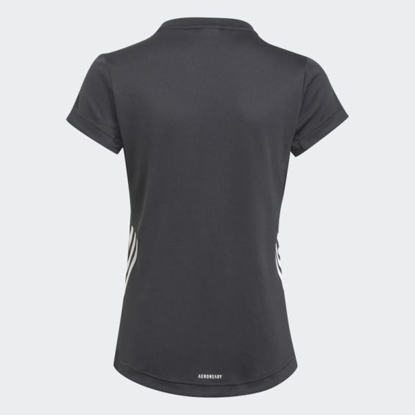 Adidas Aeroready 3 Bandes T-shirt Noir