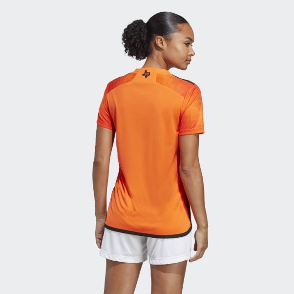 Maillot Domicile Houston Dynamo 23/24 Orange Adidas