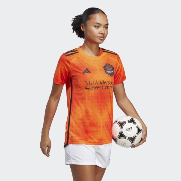 Maillot Domicile Houston Dynamo 23/24 Orange Adidas