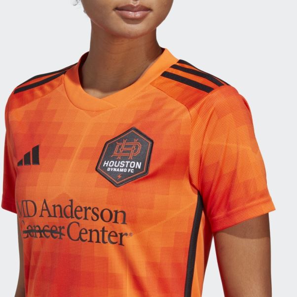 Maillot Domicile Houston Dynamo 23/24 Orange Adidas