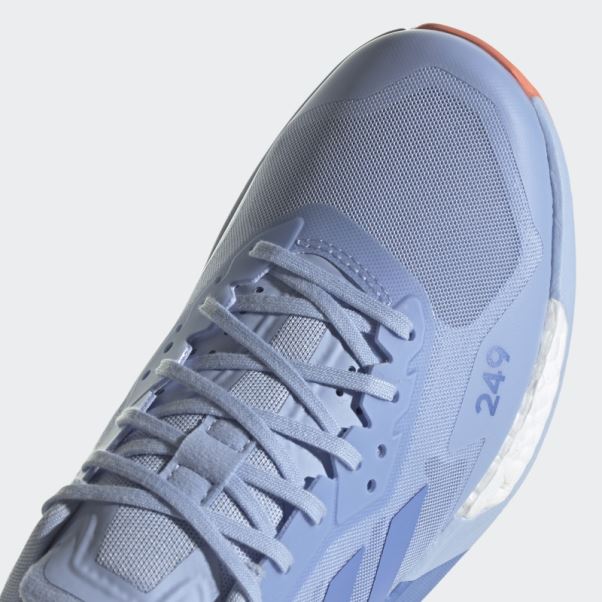 Adidas Terrex Agravic Ultra Trail Running Chaussures Bleu Aube