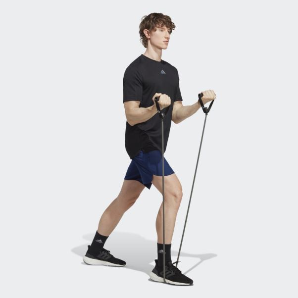 T-shirt D'entraînement Adidas Noir