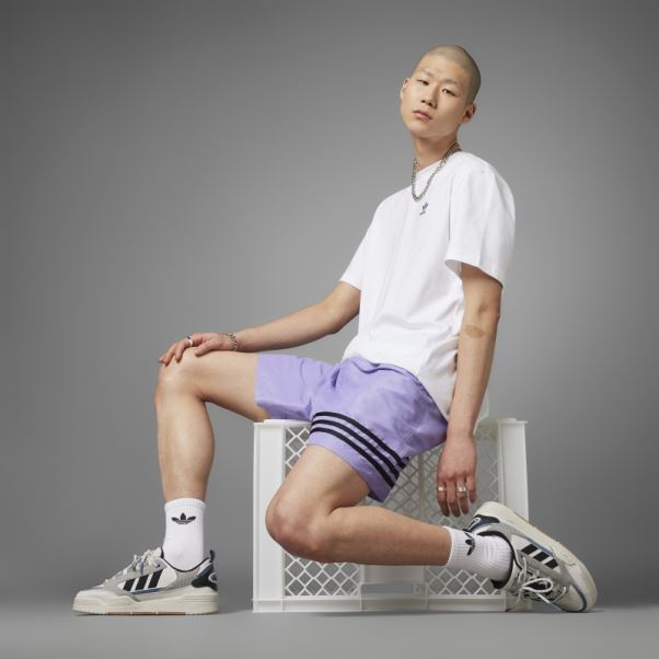 Short Adidas Adicolor Neuclassics Lilas