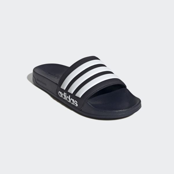 Claquettes De Douche Adidas Adilette Noir/blanc