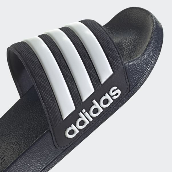 Claquettes De Douche Adidas Adilette Noir/blanc