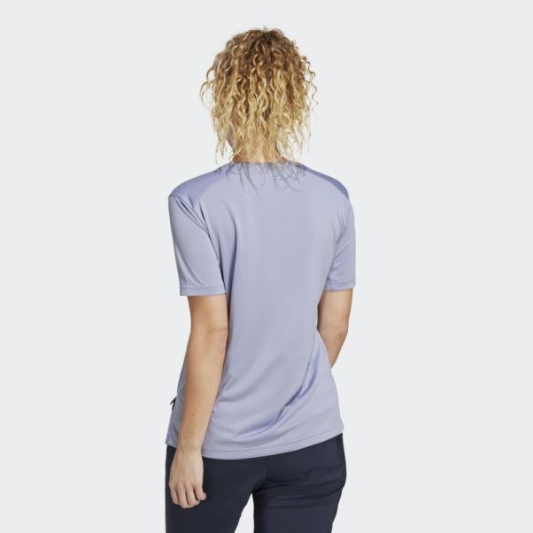 Terrex Multi Tee Adidas Argent Violet