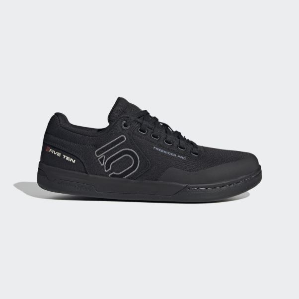 Adidas Five Ten Freerider Pro Chaussures De Vélo De Montagne En Toile Noir