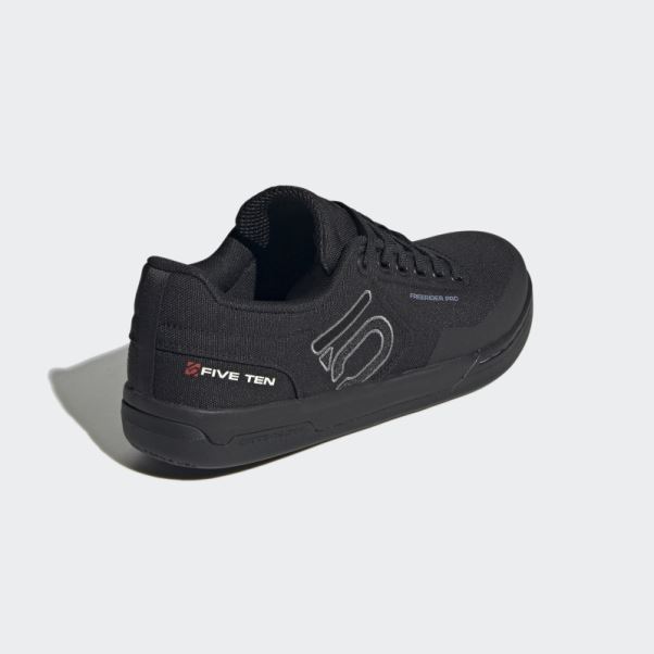 Adidas Five Ten Freerider Pro Chaussures De Vélo De Montagne En Toile Noir