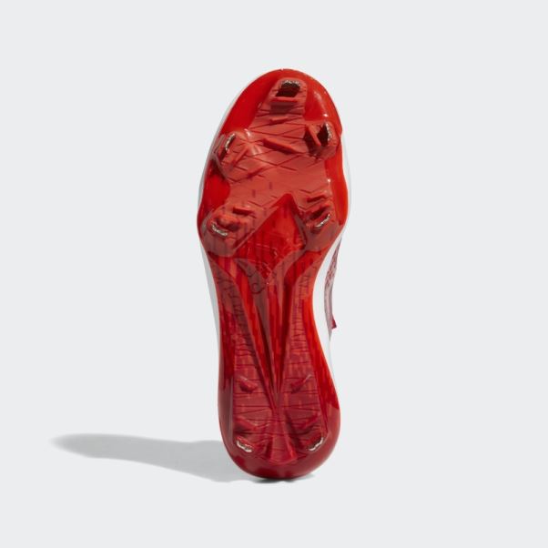 Adizero Afterburner Nwv Crampons Adidas Rouge