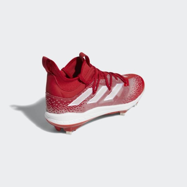 Adizero Afterburner Nwv Crampons Adidas Rouge