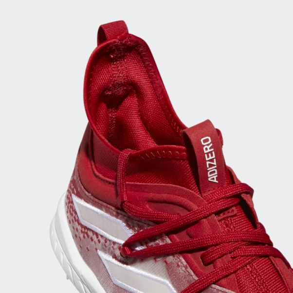 Adizero Afterburner Nwv Crampons Adidas Rouge