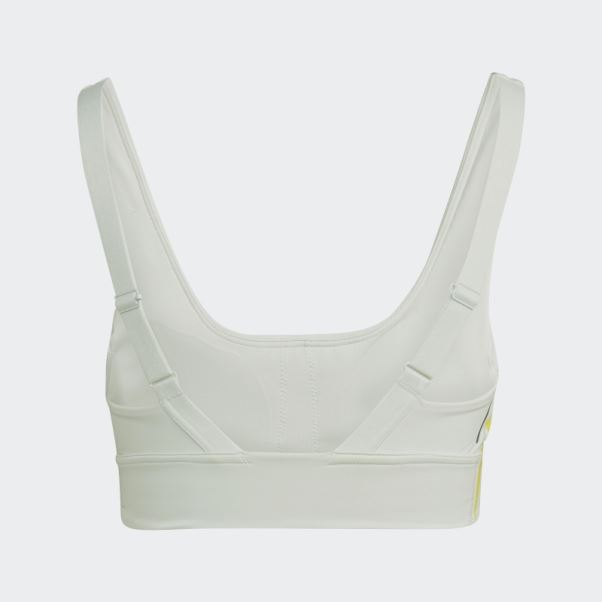 Brassière D'entraînement à Maintien Moyen Powerimpact Luxe Verte Adidas
