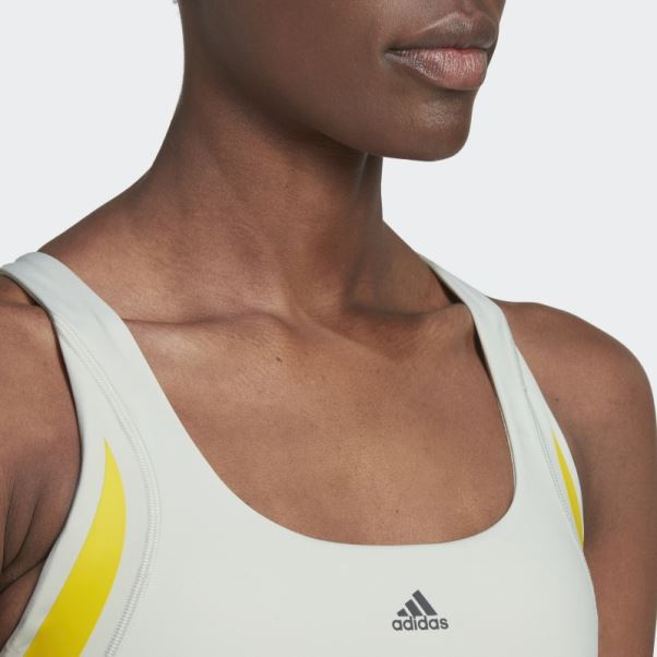 Brassière D'entraînement à Maintien Moyen Powerimpact Luxe Verte Adidas