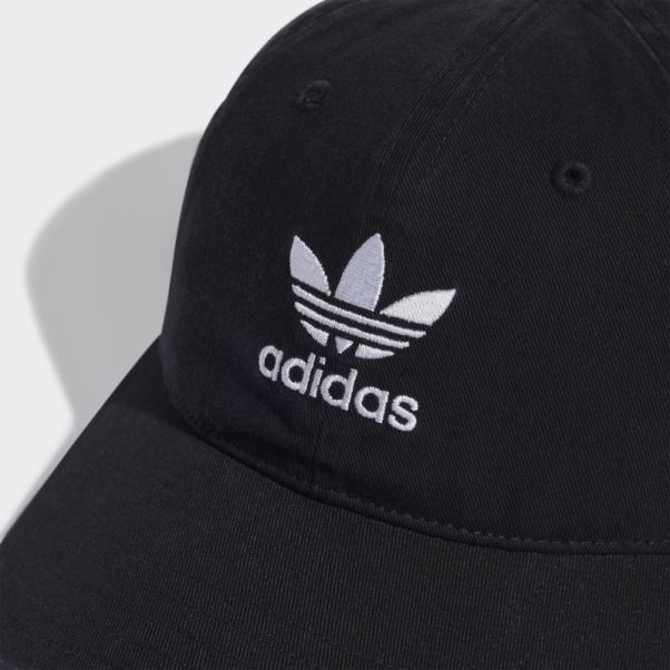Casquette De Baseball Adicolor Classics Trèfle Délavé Adidas Noir
