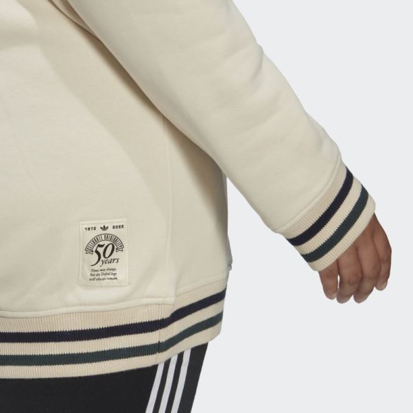 Sweat à Capuche Adidas Originals Class Of 72 Blanc (taille Plus)
