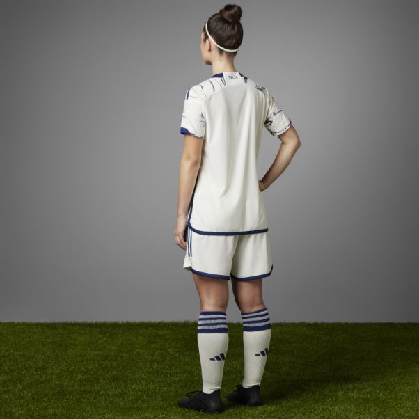 Maillot Italy 23 Away Authentique Femme Blanc Adidas