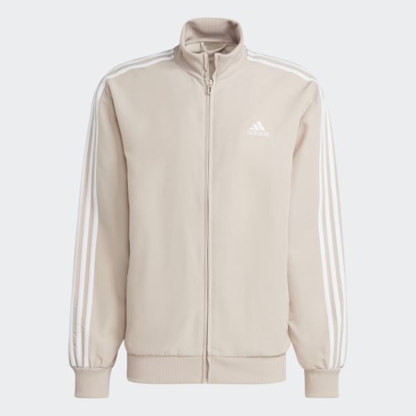 Survêtement Taupe Tissé à 3 Bandes Adidas