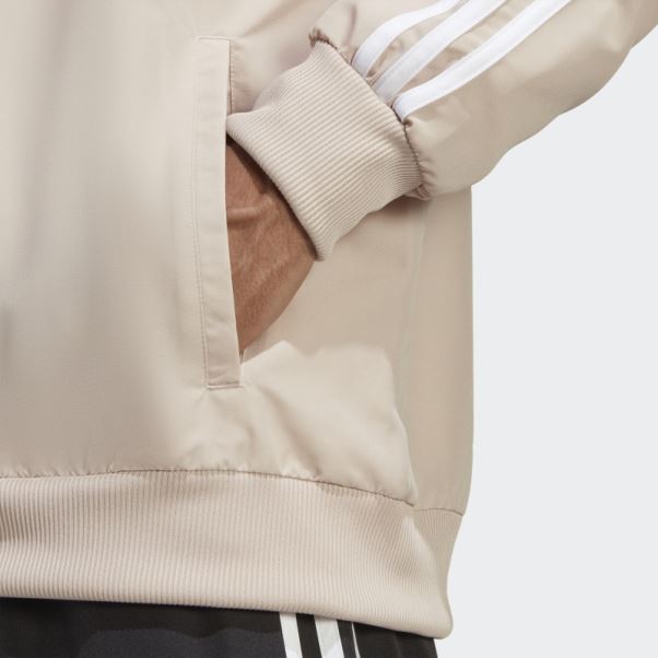 Survêtement Taupe Tissé à 3 Bandes Adidas