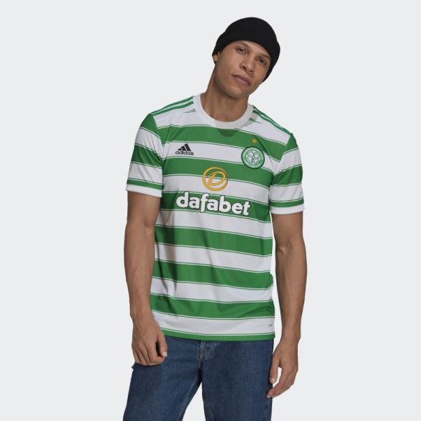 Maillot Domicile Celtic Fc 21/22 Adidas Blanc