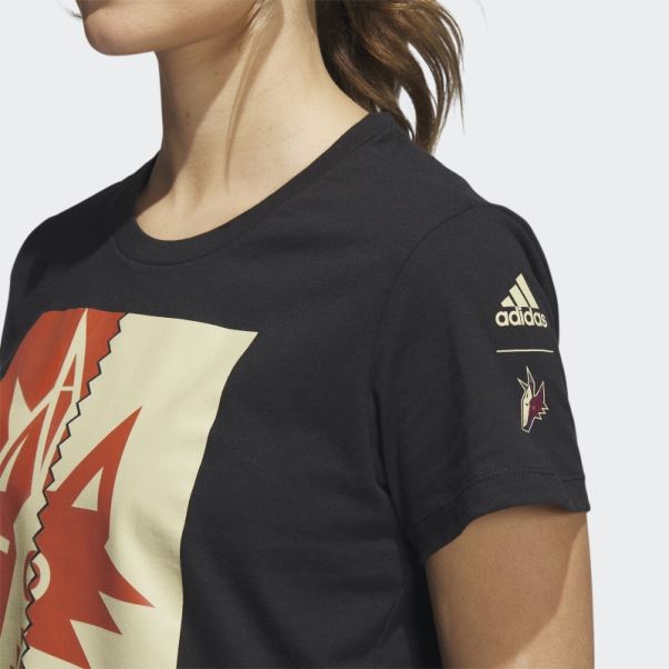 Tee Shirt Adidas Coyotes Playmaker Noir