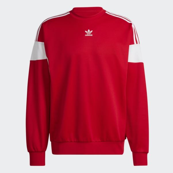 Sweat Adidas Adicolor Classics écarlate