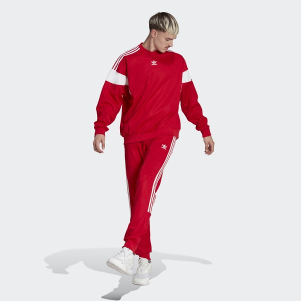 Sweat Adidas Adicolor Classics écarlate