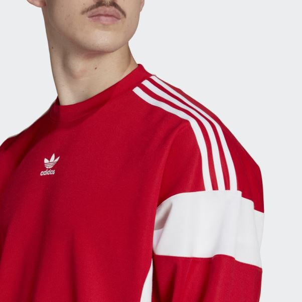 Sweat Adidas Adicolor Classics écarlate