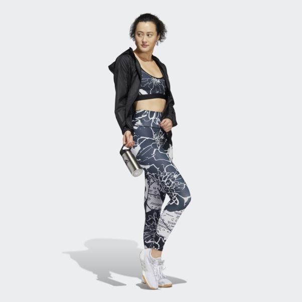 Optime Superher Training 7/8 Legging Noir Adidas