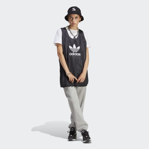 Adidas Pantalon De Jogging En Polaire Gris Moyen Essentials