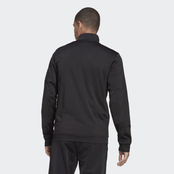 Veste De Survêtement Essentials Warm-up 3 Bandes Noir Adidas