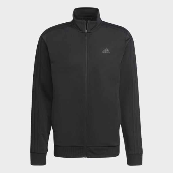 Veste De Survêtement Essentials Warm-up 3 Bandes Noir Adidas