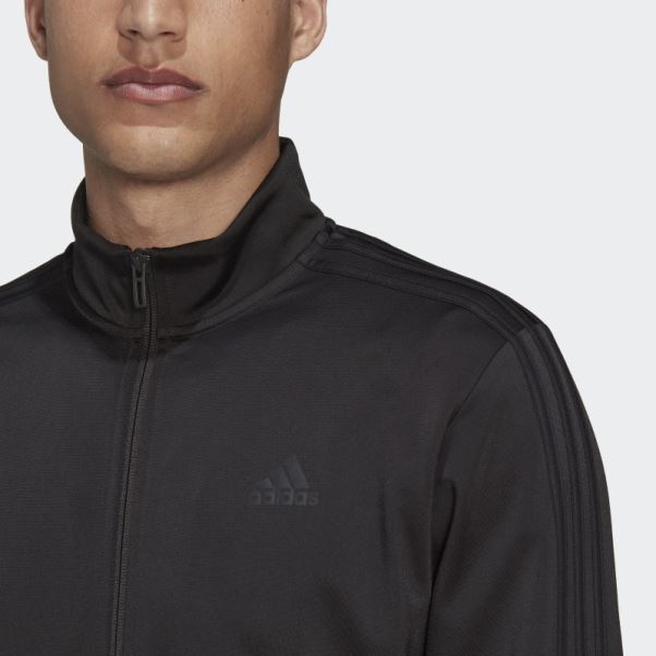 Veste De Survêtement Essentials Warm-up 3 Bandes Noir Adidas