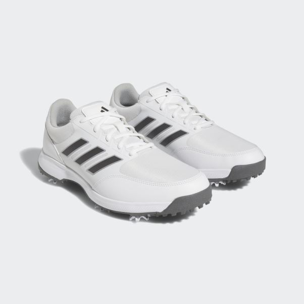 Chaussure De Golf Tech Response 3.0 Blanche Adidas