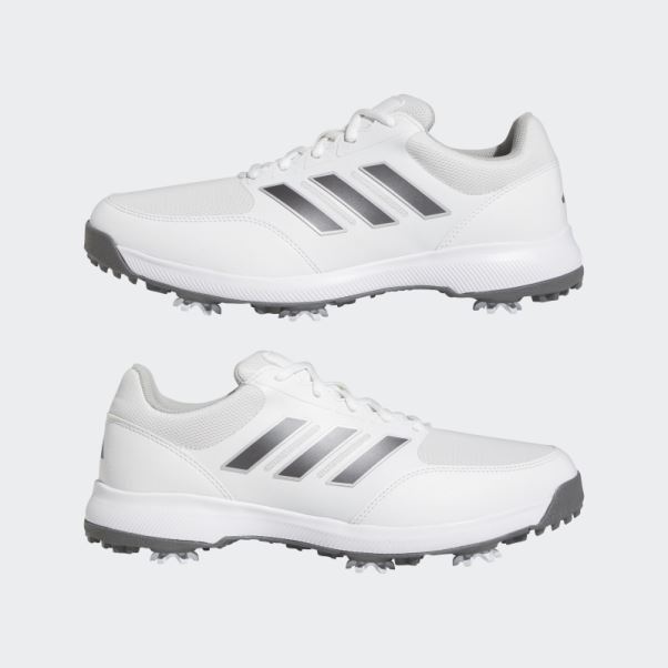 Chaussure De Golf Tech Response 3.0 Blanche Adidas