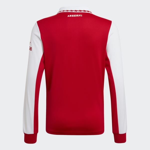 Maillot Domicile Manches Longues Adidas Arsenal 22/23 écarlate