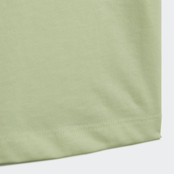 T-shirt De Plage Stoked Graphique Adidas Citron Vert