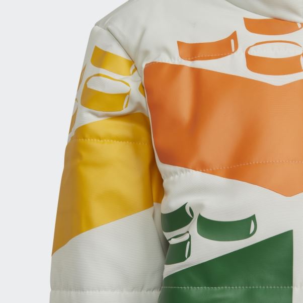 Veste Matelassée Hiver Adidas X Classic Lego Blanche