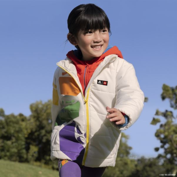 Veste Matelassée Hiver Adidas X Classic Lego Blanche