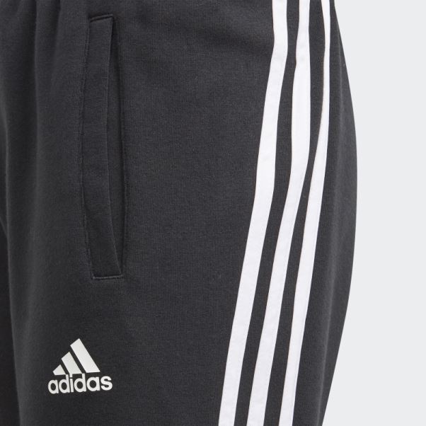 Pantalon Fuselé à 3 Bandes Noir Adidas