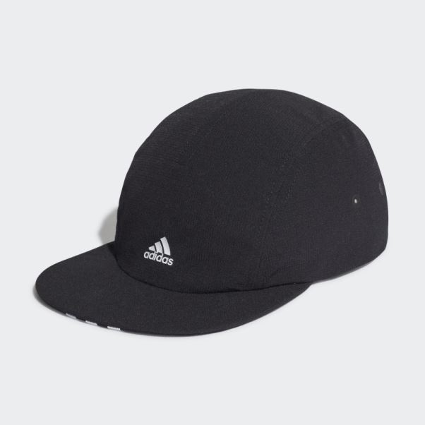 Adidas Casquette Noire à Quatre Panneaux Heat.rdy