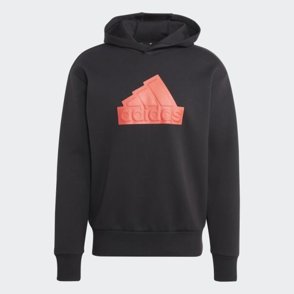 Adidas Future Icons Badge Of Sport Sweat à Capuche Rouge
