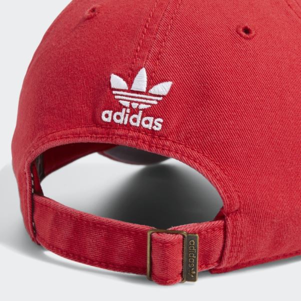 Adidas Bonnet Strapback Décontracté Rouge