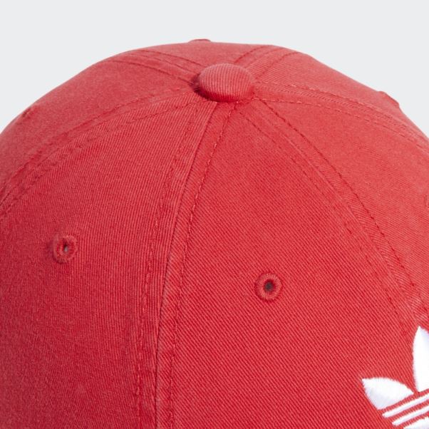 Adidas Bonnet Strapback Décontracté Rouge