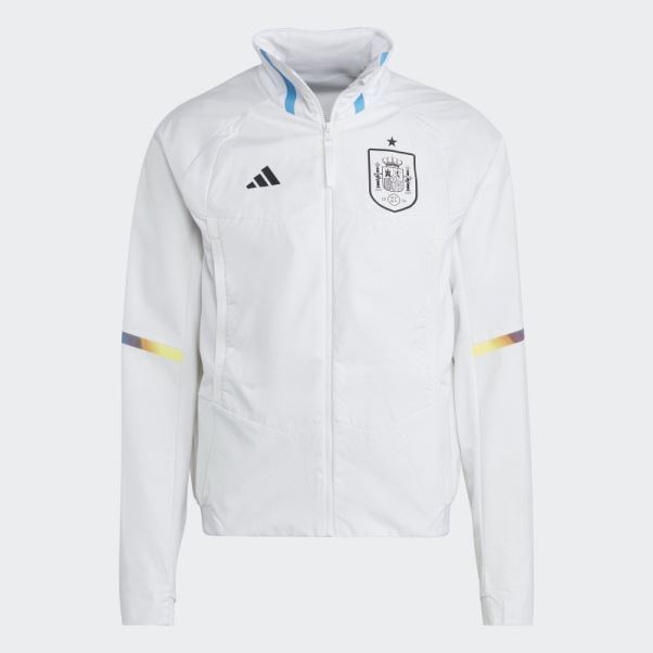 Veste Espagne Game Day Hymne Adidas Blanc