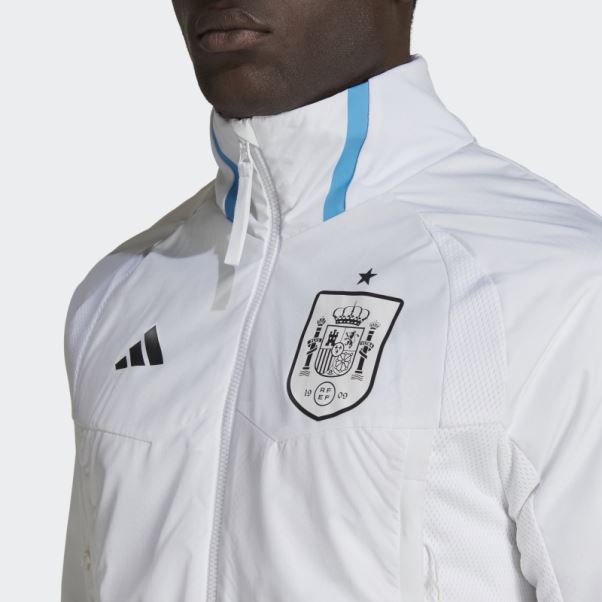 Veste Espagne Game Day Hymne Adidas Blanc