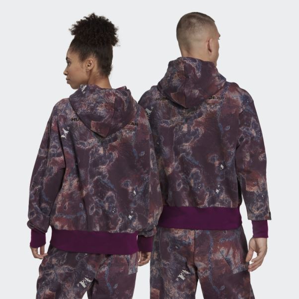 Sweat à Capuche Parley Kaki Foncé Moyen (non Genré) Adidas