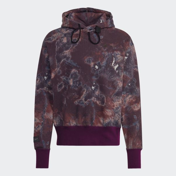 Sweat à Capuche Parley Kaki Foncé Moyen (non Genré) Adidas