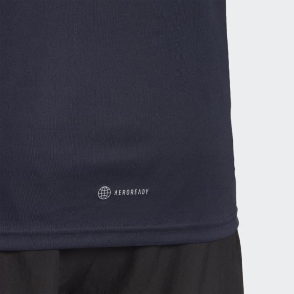 Encre Adidas Run Icon T-shirt De Course
